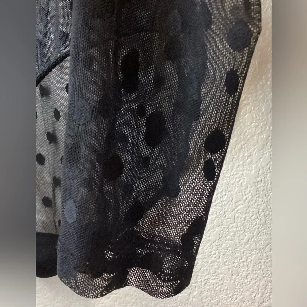 Bodysuit mesh polka dot long sleeve - Picture 9 of 12